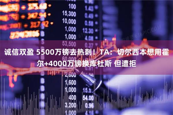 诚信双盈 5500万镑去热刺！TA：切尔西本想用霍尔+4000万镑换库杜斯 但遭拒