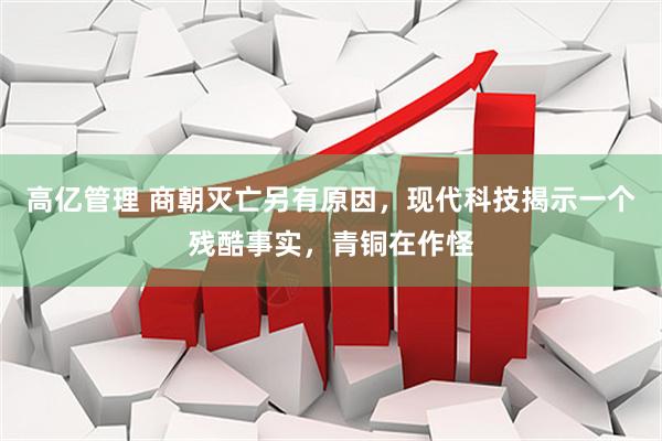高亿管理 商朝灭亡另有原因，现代科技揭示一个残酷事实，青铜在作怪