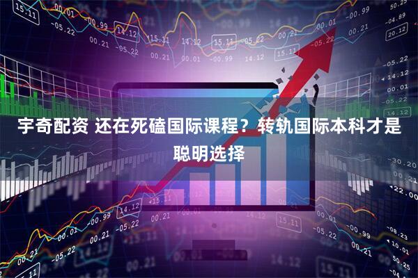 宇奇配资 还在死磕国际课程？转轨国际本科才是聪明选择